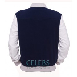 Ansel Elgort Baby Driver Varsity Bomber Jacket